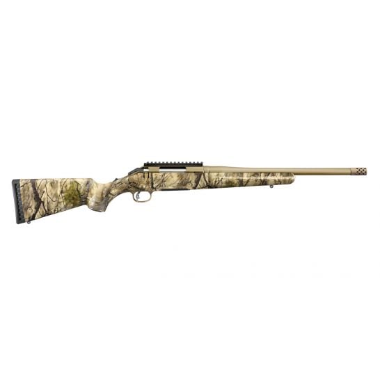 Ruger American Compact 6.5 Creedmoor Bolt Action Rifle, Go Wild Camo