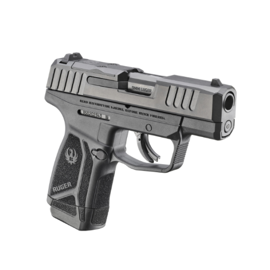 Ruger Max-9 Semi-Auto Optic Ready 9mm 12rd Pistol, Black - 3514