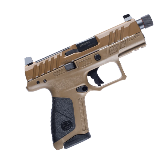 Beretta APX-A1 Compact Tactical 9mm 15/17rd 4.2" Pistol, FDE - JAXA1C917TACFDE