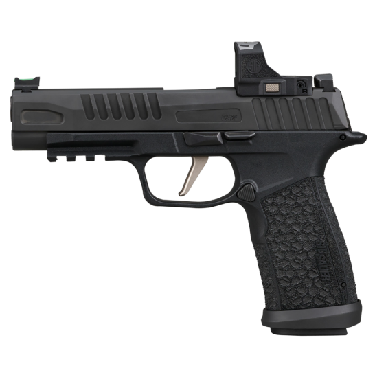 Sig Sauer P365 Fuse 9mm 4.3" (1)17/(2)21rd Pistol, Black w/ LXG Grip and ROMEO-RS Compact - 365XF-9-BFO-RS