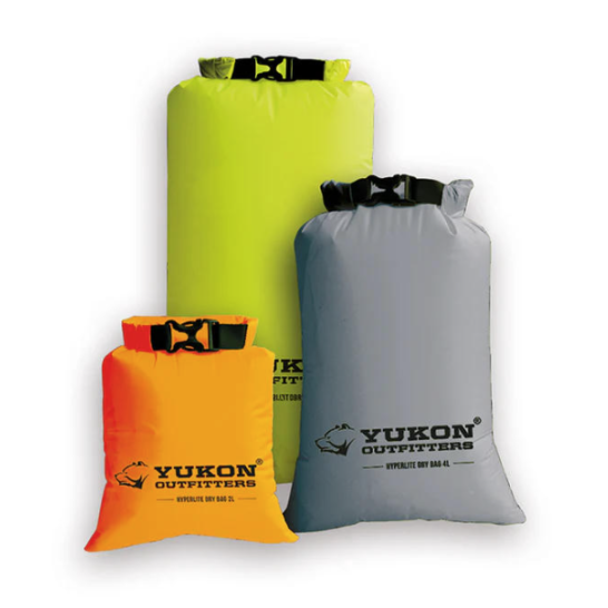 Yukon Outfitters 3 PC Hyperlite Dry Bag Set - 2L, 4L, 8L - MGHDB003BGG