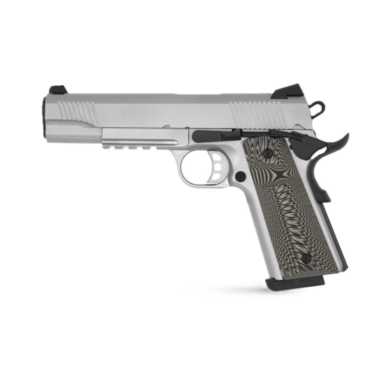 SDS 1911 Duty 5" 45acp 8rd SS Pistol w/ G10 Grips and Rail - 10100510