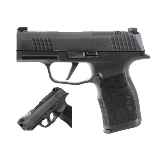 Sig 365X Texas Ranger 3.1″ 9mm Pistol 12rd, Black – 365X-9-BXR3P-TR