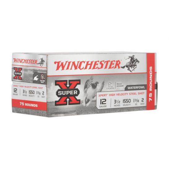 Winchester Super X Xpert High Velocity 3.5" 1 3/8 oz 2 Shot 12 Gauge ...
