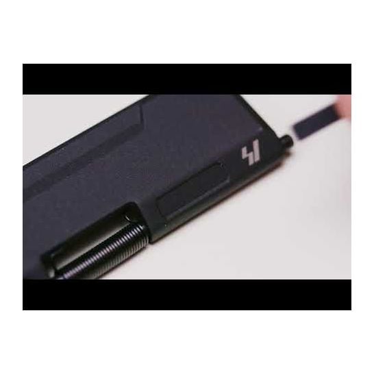 Strike Industries Billet Ultimate AR-15 Dust Cover, Blue