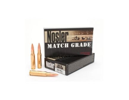 Nosler .308 Winchester 175gr Custom Competition HPBT Ammunition, 20 Round Box - 60072
