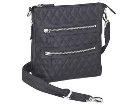 Gun Tote'n Mamas Crossbody Flat Sac, Quilted Microfiber