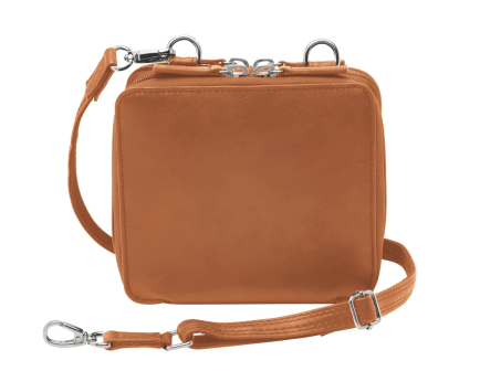 Gun Tote'n Mamas Crossbody Wallet, Washable Cowhide