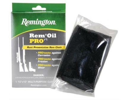 Remington Oil Pro 3 10" x 10" Premium Lubricant and Protectant Cloth - 19947