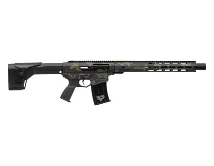 Panzer Arms AR12 G5 Tactical 12 Gauge 18.5" Semi-Auto Shotgun w/Long Handguard, Black Multicam