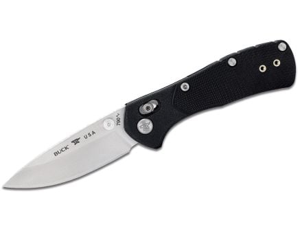 Buck Mini Range Pro Folding Drop Point Knife, Black - 0790BKS1-B