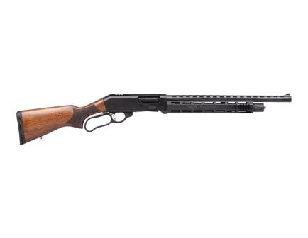 Panzer EG-220 Tactical 12 Gauge 18.5" 6rd Lever Action Shotgun, Black/Walnut - PAEG220LATS
