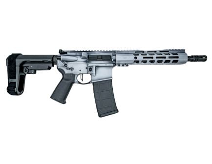 PSA Custom 10.5" 5.56 NATO 1/7 Phosphate 9" LTWT M-Lok Pistol - Battle White