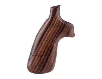 Hogue Round Butt Grip Fits Smith & Wesson K-Frame/Smith & Wesson L-Frame, Brown