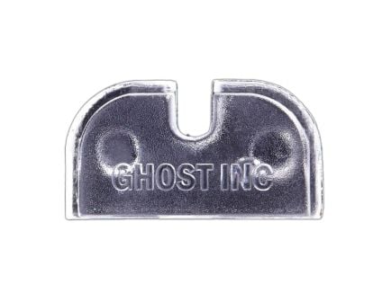 Ghost Inc. Armorers Slide Plate Fits Glock Gen 1-5, Clear