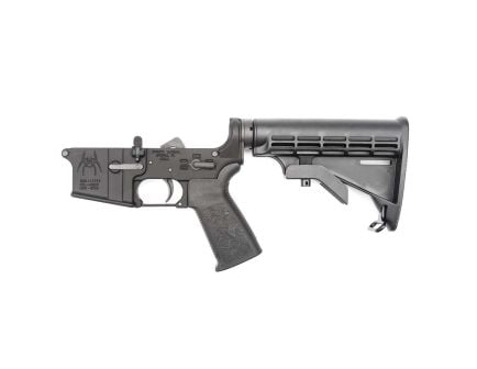 Spikes Tactical Spider Complete Lower w/Buttstock .223 Remington, Black