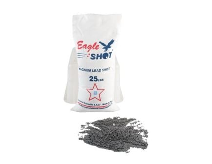 Eagle Shot #8 Magnum Lead Shot, 25 lb Bag