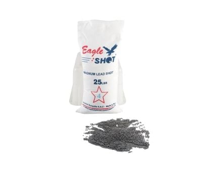 Eagle Shot #4 Magnum Lead Shot, 25 lb Bag