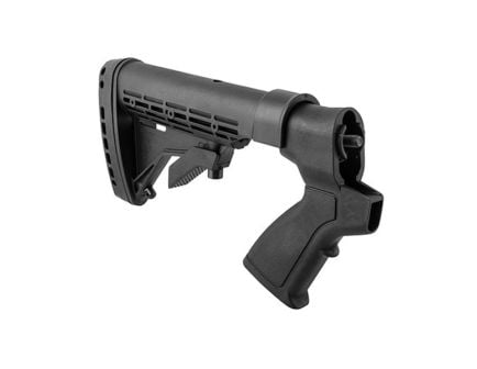 Kick Lite 6-Position Tactical Buttstock Fits Mossberg 500/Mossberg 590/Mossberg 835, Black