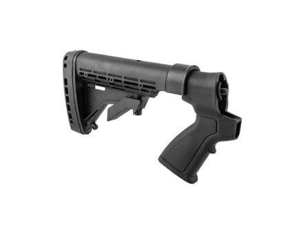 Kick Lite 6-Position Tactical Buttstock Fits Mossberg 500/Mossberg 590/Mossberg 835, Black
