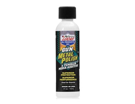 Lucas Oil Gun Metal Polish and Tumbler Media Additive, 16 oz Bottle Pack of 12