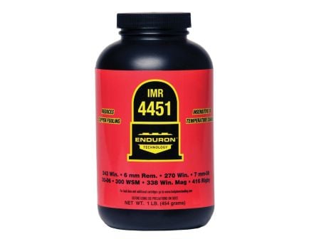 IMR Powders Enduron 4451 .30-06 Springfield Rifle Smokeless Powder, 1 lb Bottle