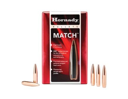 Hornady Match 6.5mm JHPBT Rifle Bullet, 140 gr 0.264" 2000rds