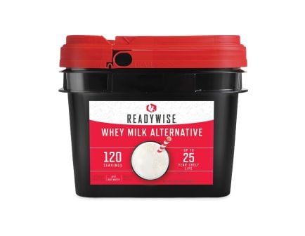 ReadyWise 120 Servings Emergency Whey Milk Alternative