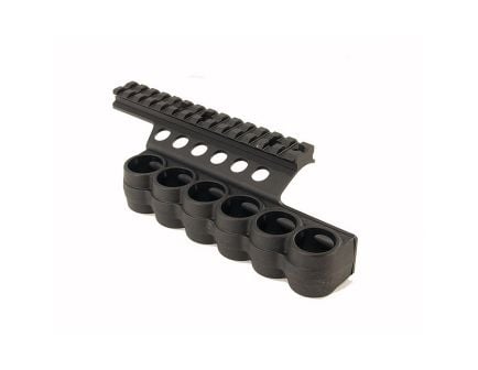 Mesa Tactical SureShell 12 Gauge Carrier and Rail, 6 Shells Black