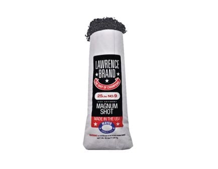 Lawrence Brand Magnum Shot #8 Magnum Lead Shot, 25 lb Bag