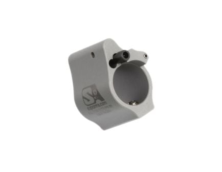 Superlative Arms Solid Set Screw Direct Impingement Gas Block 0.625" x 1", Stainless Steel