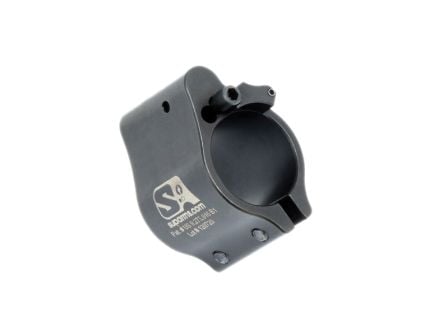 Superlative Arms Clamp-On Direct Impingement Adjustable Gas Block 0.75" x 1", Black
