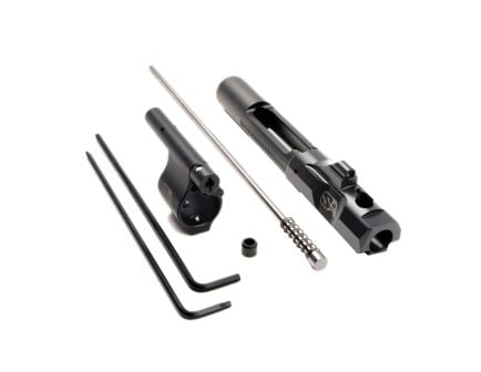 Superlative Arms Carbine-Length Piston System w/Solid Set Screw Gas Block 0.75" x 1", Black