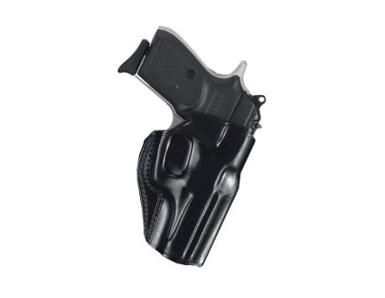 Galco Stinger Ruger LCP OWB Holster Right Steerhide Leather, Black