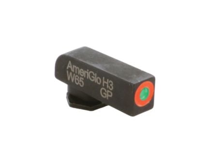 Ameriglo Pro-Glo Tritium Round Sight Front, Green/Orange