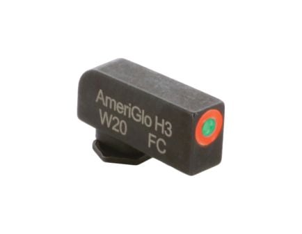 Ameriglo Pro-Glo Tritium Round Sight Front, Green/Orange