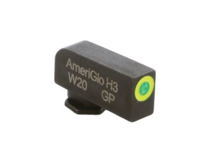 Ameriglo Pro-Glo Tritium Round Sight Front, Green/Lumi Green