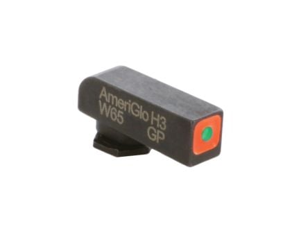 Ameriglo Pro-Glo Tritium Square Sight Front, Green/Orange