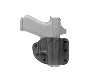 CrossBreed Holsters Modular Walther PPS M2 OWB Holster Right Cowhide Leather/Kydex, Black