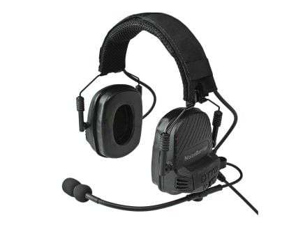 OTTO NoizeBarrier TAC One Size Fits Most 23 dB Communication Headset, Black