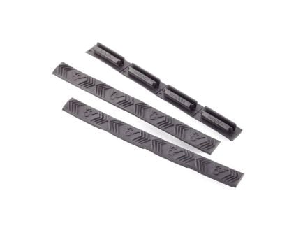 Wilson Combat 3-Pack 4-Slot M-LOK Rail Cover 6.25" x 0.63", Black