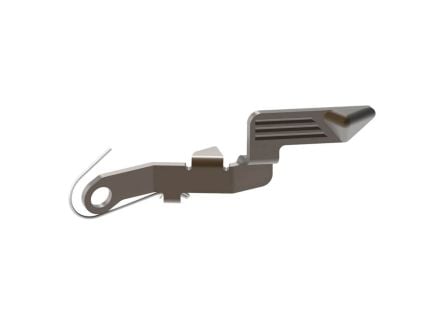 PRIMATIA Raised and Extended Slide Release Fits Glock G17/Glock G17 MOS, Black