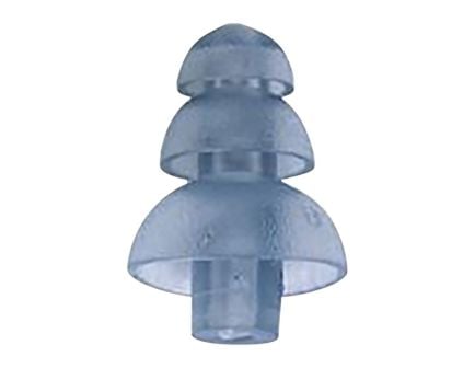 OTTO Small 3-Flanged Long Stem Replacement Eartip, Blue Pack of 10