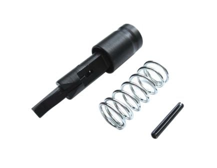 Forward Controls Design Circle Serrated Low Drag Forward Assist, Black