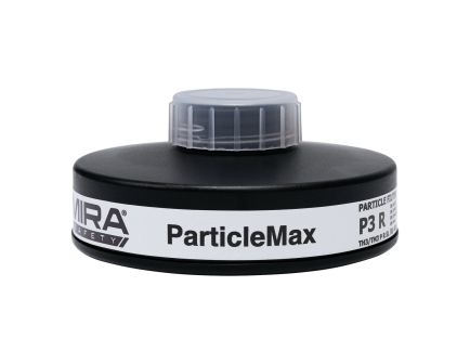Mira Safety 110mm x 55mm Virus Protection Respirator P3 Filter, Black
