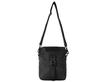 Mira Safety 4.50" x 8" x 11" Drop-Leg Military/Gas Mask Pouch, Black