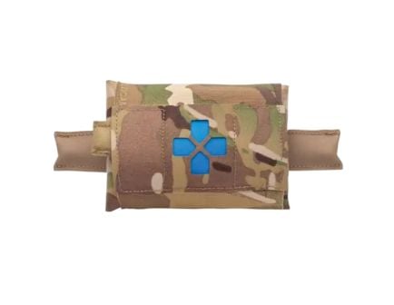 Blue Force Gear Micro TKN Pro Supplies Belt Mount Complete Trauma Kit, Multicam