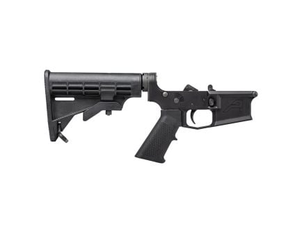 Aero Precision M4E1 Complete Lower w/A2 Grip and M4 Stock, Black