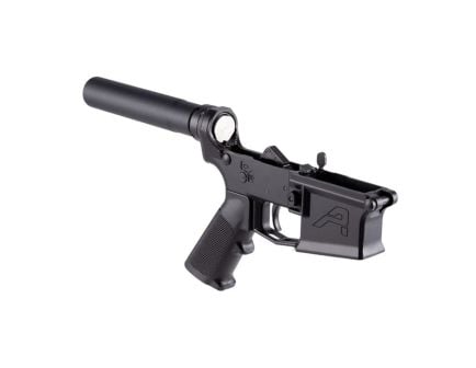 Aero Precision M4E1 Complete Lower w/A2 Grip and No Brace, Black