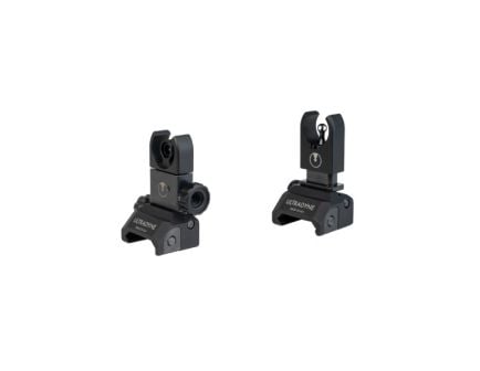 Ultradyne C4 7.62 Cal/.308 Cal Folding Sight Combo Front/Rear Flip-Up